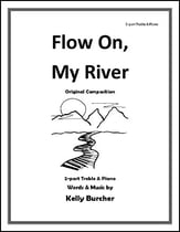 Flow On, My River Two-Part choral sheet music cover